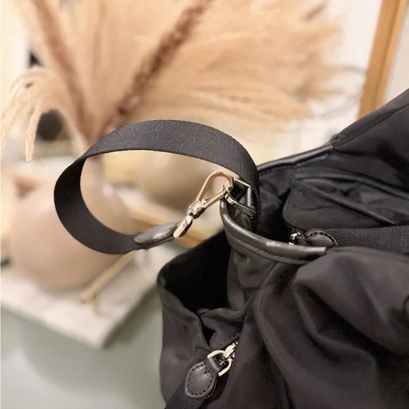 Kate Spade Black Nylon Diaper Bag Tote - Picture 2 of 7